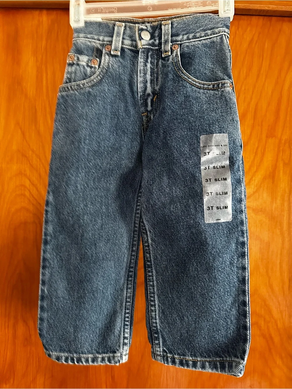 Levi’s Boys 3T Slim Jeans NWT Dark Wash Denim Classic
